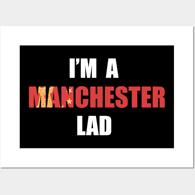 Manchester Lad Wall Art by MikoMcFly